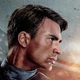 Постер Капитан Америка со щитом на фоне флага США, Captain America, A3 42×30 см (id0748) - изображение 2