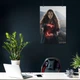 Постер Алая Ведьма, Ванда, Элизабет Олсен, Wanda Maximoff, A3 42×30 см (id0289) - изображение 3
