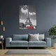 Постер Ейфелева Вежа та червоний автобус, Париж, Paris, France, A3 42×28 см (id3709) - зображення 4