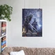 Постер Ведьмак Геральт и Король Дикой Охоты Эредин, Witcher, A3 42×30 см (id0453) - изображение 6