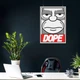 Постер Симпсоны, Гомер, минималистичный портрет, Simpsons, Dope, A3 42×30 см (id1025) - изображение 3