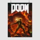 Постер Палач Рока и демоны, Doomguy, Doom Slayer, A1 85×60 см (id1611) - изображение 1