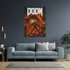 Постер Палач Рока и демоны, Doomguy, Doom Slayer, A1 85×60 см (id1611) - изображение 4