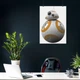 Постер Зоряні Війни, дроїд BB-8, Star Wars, BB8, A3 42×30 см (id0095) - зображення 3