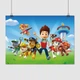 Постер Щенячий патруль, Paw Patrol, декор в детскую комнату, мультфильм, A0 75×106 см (id1556) - изображение 1