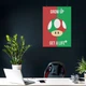 Постер Супер Марио, Super Mario, Grow up!, плакат для геймера, A3 42×30 см (id3541) - изображение 3
