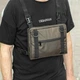 Сумка-жилет нагрудная PLATE хаки тканевая с креплением MOLLE 2л - изображение 11