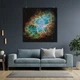 Постер Крабоподібна туманність M1, NGC 1952, Crab Nebula, A0 106×106 см (id5066) - зображення 5