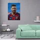 Постер Футболист Лионель Месси, ФК Барселона, Lionel Messi, Barcelona, A3 42×30 см (id5916) - изображение 8