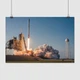 Постер Космічна ракета-носій Falcon 9, SpaceX, A3 28×42 см (id6390) - зображення 1