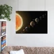 Постер Солнечная система, схема (англ), Sol System, A3 30×42 см (id3347) - изображение 6