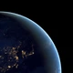 Постер Ночная сторона Земли из космоса, Earth from space, night side, A3 30×30 см (id3055) - изображение 2