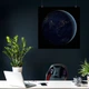 Постер Ночная сторона Земли из космоса, Earth from space, night side, A3 30×30 см (id3055) - изображение 3