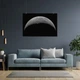 Постер Місяць, поверхня з космосу, Moon, A3 28×42 см (id5050) - зображення 4