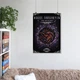 Постер Игра Престолов, Дом Таргариенов, мозаика, GoT, Game of Thrones, A3 42×30 см (id0719) - изображение 6