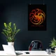 Постер Игра Престолов, Пламя и Кровь, GoT, Game of Thrones, Fire and Blood, A3 42×30 см (id2828) - изображение 3