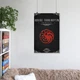 Постер Игра Престолов, Дом Таргариенов, GoT, Game of Thrones, A3 42×27 см (id1534) - изображение 6