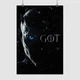 Постер Игра Престолов, Король Ночи, Ледяной Король, Game of Thrones, Night King, A3 42×28 см (id0554) - изображение 1