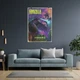 Постер Ґодзілла, стилізація під ретропостер, Godzilla 2 (2019), A2 60×43 см (id3745) - зображення 4