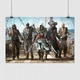 Постер Кредо асасіна, Assassin’s Creed IV: Black Flag, пірати, плакат для геймера, A1 60×90 см (id0694) - зображення 1