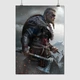 Постер Кредо ассасина, Вальгалла, Assassin's Creed, Valhalla, декор комнаты геймера, A3 42×30 см (id4393) - изображение 1