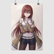 Постер Врата Штейна, Макисе Курису, Steins;Gate, аниме, A3 42×28 см (id4634) - изображение 1