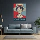 Постер Большой Куш, Ван Пис, Монки Д. Луффи, One Piece, Captain, аниме постер, A3 42×30 см (id3587) - изображение 4
