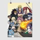 Постер Хвост феи, аниме, Fairy Tail, anime, A3 42×30 см (id1879) - изображение 1