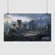 Постер Ведьмак. Святилище, Witcher, A3 25×42 см (id2103) - изображение 1