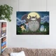 Постер Мій сусід Тоторо, Міядзакі Хаяо, Totoro (1988), A3 30×42 см (id0419) - зображення 6