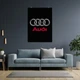 Постер Лого Audi, A3 42×30 см (id6780) - изображение 4