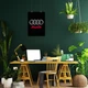 Постер Лого Audi, A3 42×30 см (id6780) - изображение 5