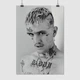 Постер Лил Пип, Густав Ар, рэпер, LiL PEEP, A3 42×30 см (id3652) - изображение 1