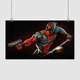 Постер Дедпул з пістолетом та мечем, Deadpool, A3 24×42 см (id1694) - зображення 1