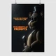 Постер П'ять ночей у Фредді, Five Nights at Freddy's, A2 60×41 см (id6274) - зображення 1