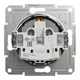 Розетка Schneider Electric Asfora с крышкой с заземлением антрацит EPH3100171 - изображение 3