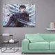 Постер Атака на титанов, Капитан Леви Аккерман, Attack on Titans, аниме постер, A3 30×42 см (id0481) - изображение 7