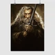 Постер Властелин колец, Гендальф с мечём, Lord Of The Rings, A3 42×30 см (id2689) - изображение 1