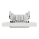 Перемикач одноклавішний Schneider Electric Asfora білий EPH0400121 - зображення 2