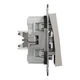 Выключатель двухклавишный Schneider Electric Asfora бронза EPH0300169 - изображение 6