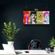 Постер Битлз, поп-арт, Beatles, A3 30×42 см (id0897) - изображение 3