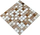 Мозаика керамическая Котто керамика СМ 3044 C3 Beige/Brown/ 300х300 мм бежево-коричневая для балкона - изображение 2