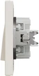 Вимикач 2-клавішний Schneider Electric Asfora самозажимний крем EPH0300123 - зображення 3