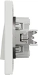 Перемикач 1-клавішний Schneider Electric Asfora самозажимний білий EPH0400121 - зображення 3