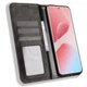 Чехол-книжка Deexe Retro Style для Infinix Hot 60 Pro Plus - Black - изображение 6