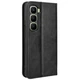 Чехол-книжка Deexe Retro Style для Infinix Hot 60 Pro Plus - Black - изображение 8