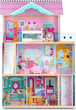 Drewniany domek dla lalek Ricokids 3-piętrowy (5903890605476) - obraz 1