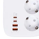 Фільтр живлення ColorWay CW-CHE34PDW 3 розетки/4USB (CW-CHE34PDW) - зображення 4
