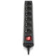 Сетевой фильтр питания REAL-EL RS-6 Protect M 3m, black (EL122300034) - изображение 7