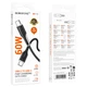 Дата кабель Borofone BX119 New Type-C to Type-C 60W (1m) (Black) (230415) - изображение 9